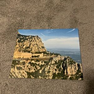 8” x 10” Print of Montserrat Mountains